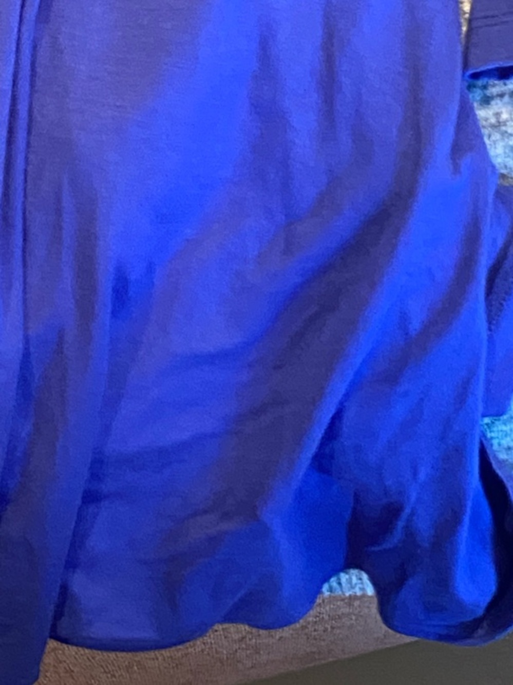 Comfy USA Cobalt Blue Long Sleeve Swing Tunic - Picture 7 of 7